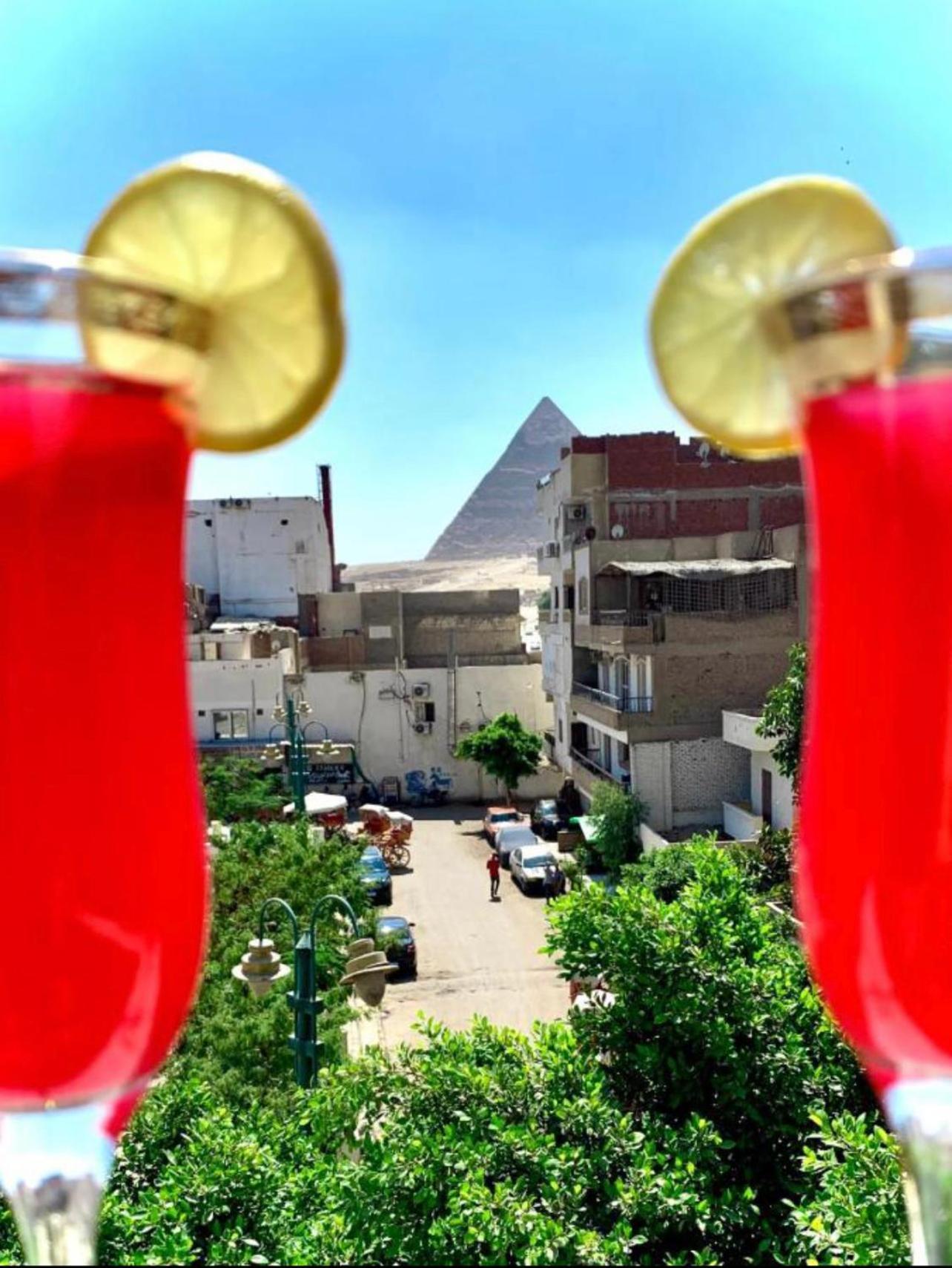 Giza Pyramids View Homestay Kafrat al Jabal Exterior photo